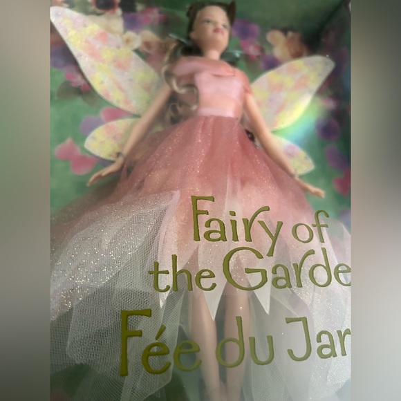 Vintage Mattel 2000 Collector Edition Fairy Of The Garden Barbie Doll - Picture 6 of 10